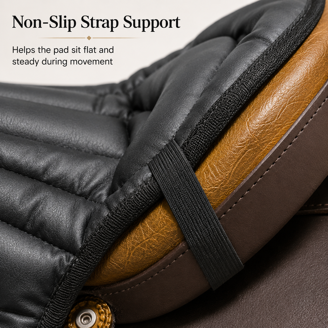 Quachton™ Soft PU Western Saddle Pad
