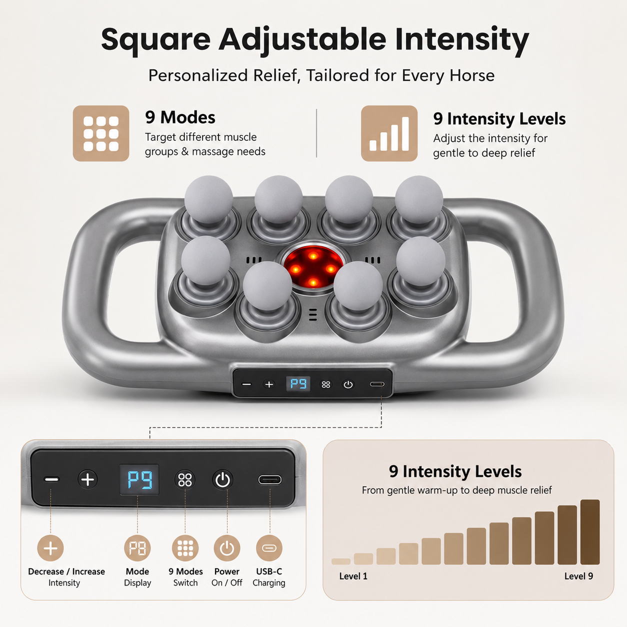 Quachton Restore™ Equine Recovery Massager