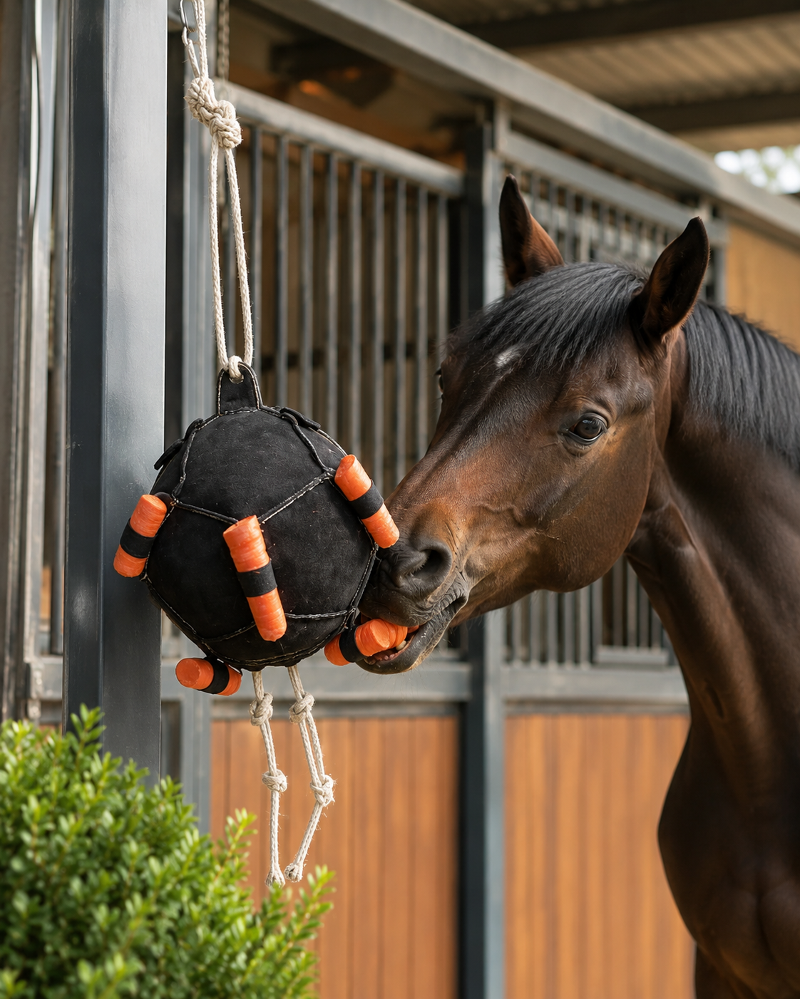 Quachton™ Hanging Carrot Slow-Feeder Treat Ball