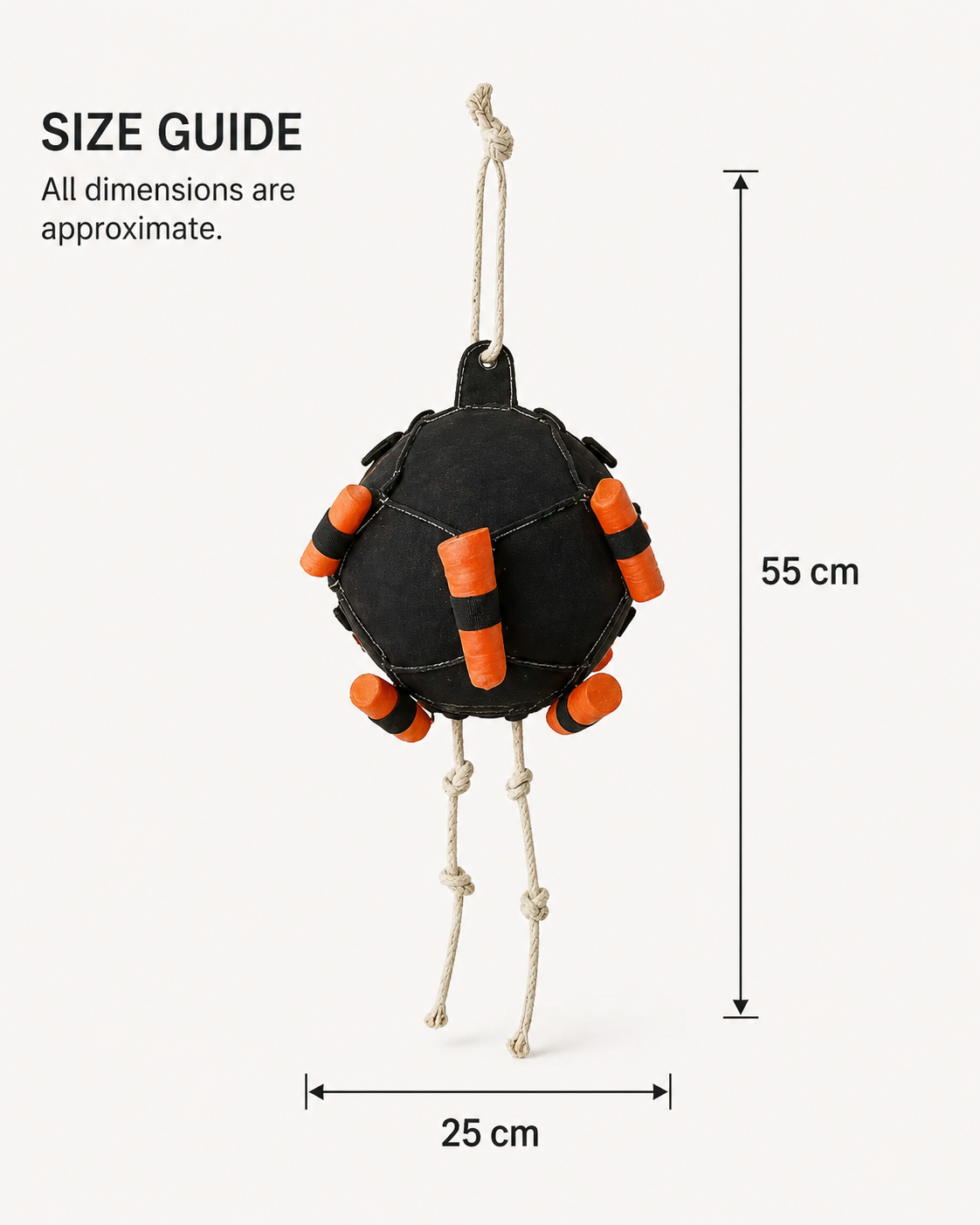 Quachton™ Hanging Carrot Slow-Feeder Treat Ball