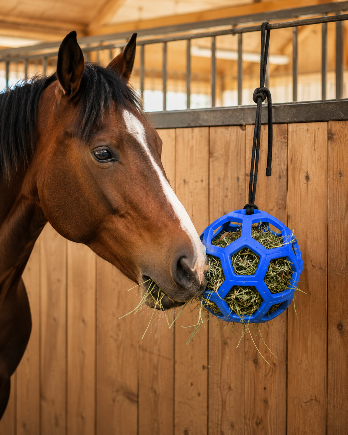 Quachton™ Hanging Hay Feeder Treat Ball