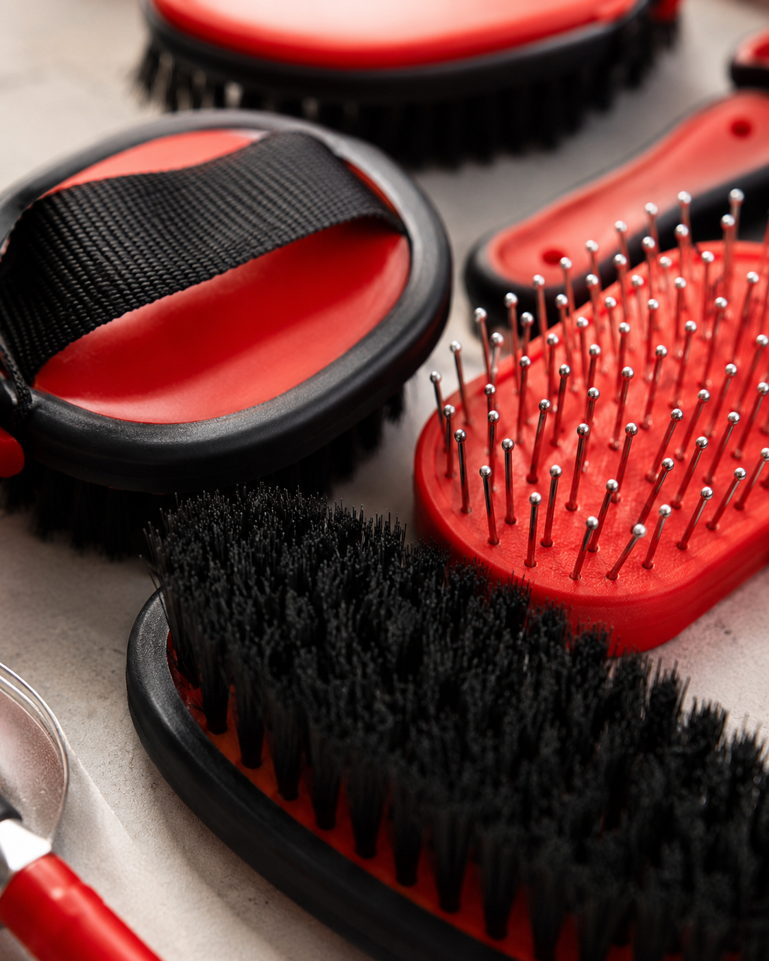 Quachton™ 9-Piece Horse Grooming Kit with Carry Tote