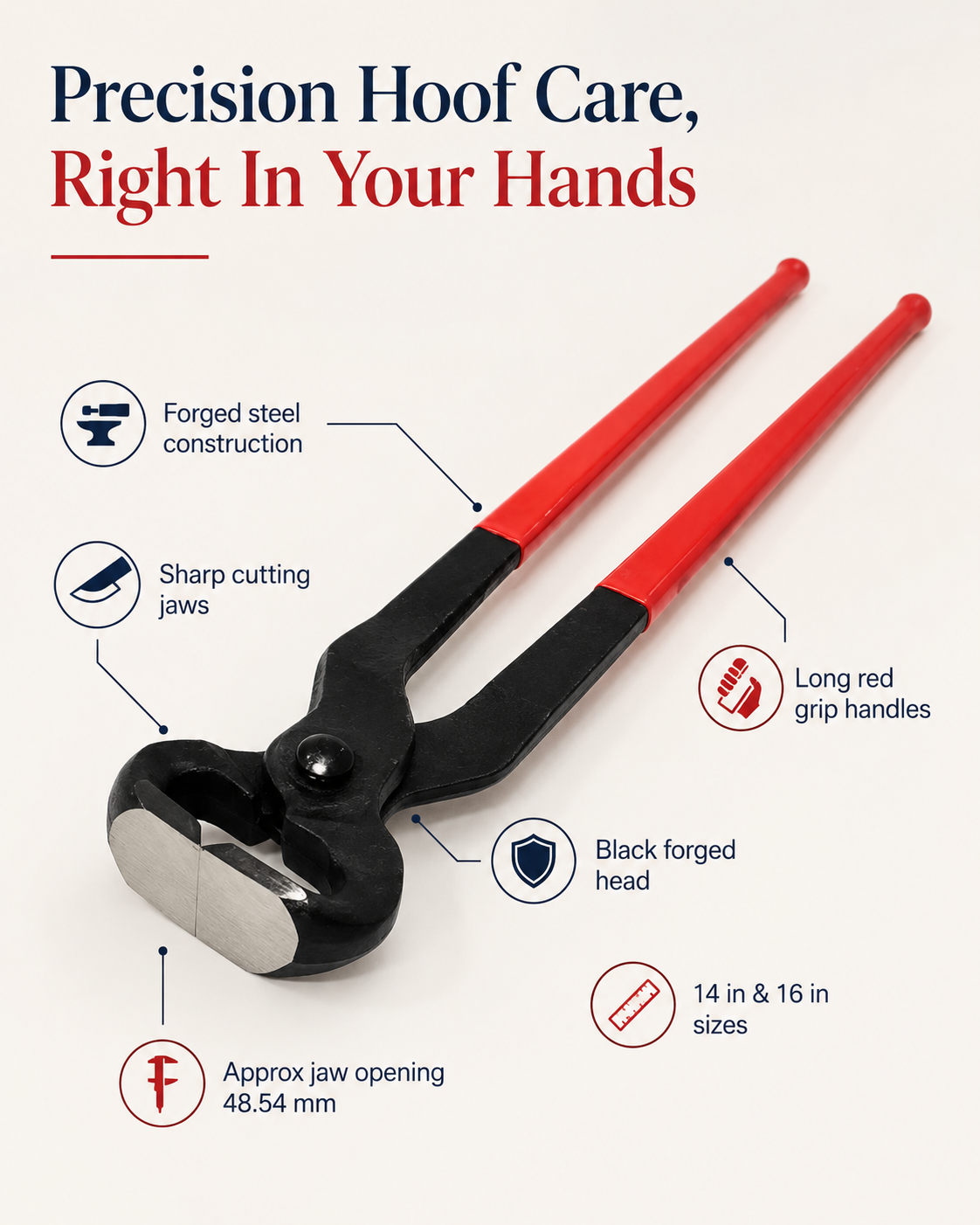 Quachton™ Hoof Nipper & Trimmer Pliers