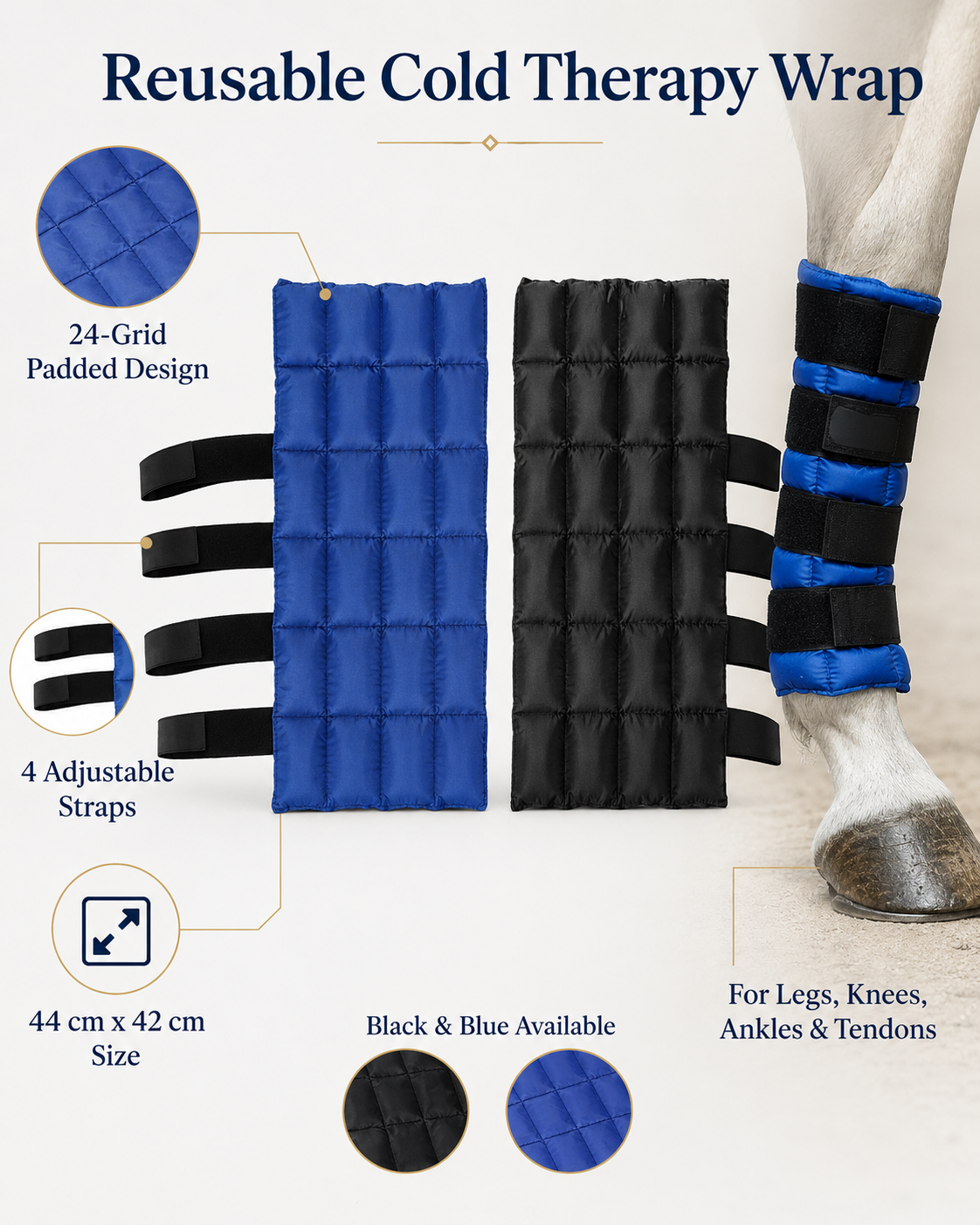 Quachton™ Ice Leg Wrap Recovery Boot