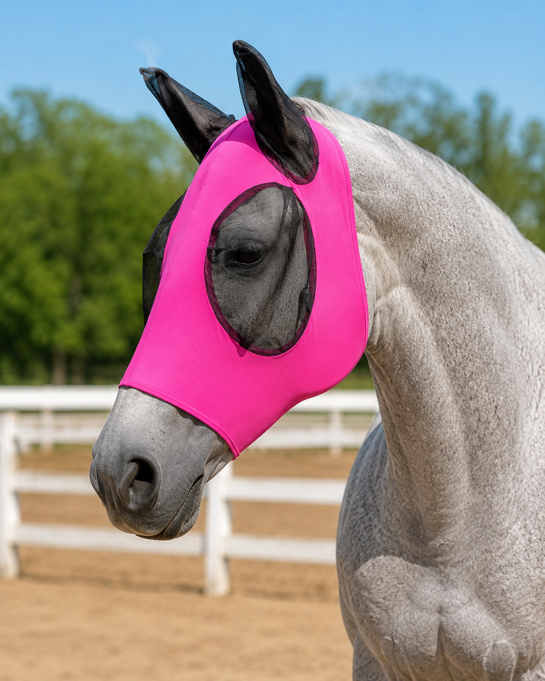 Quachton™ Breathable Fly Mask with UV Protection