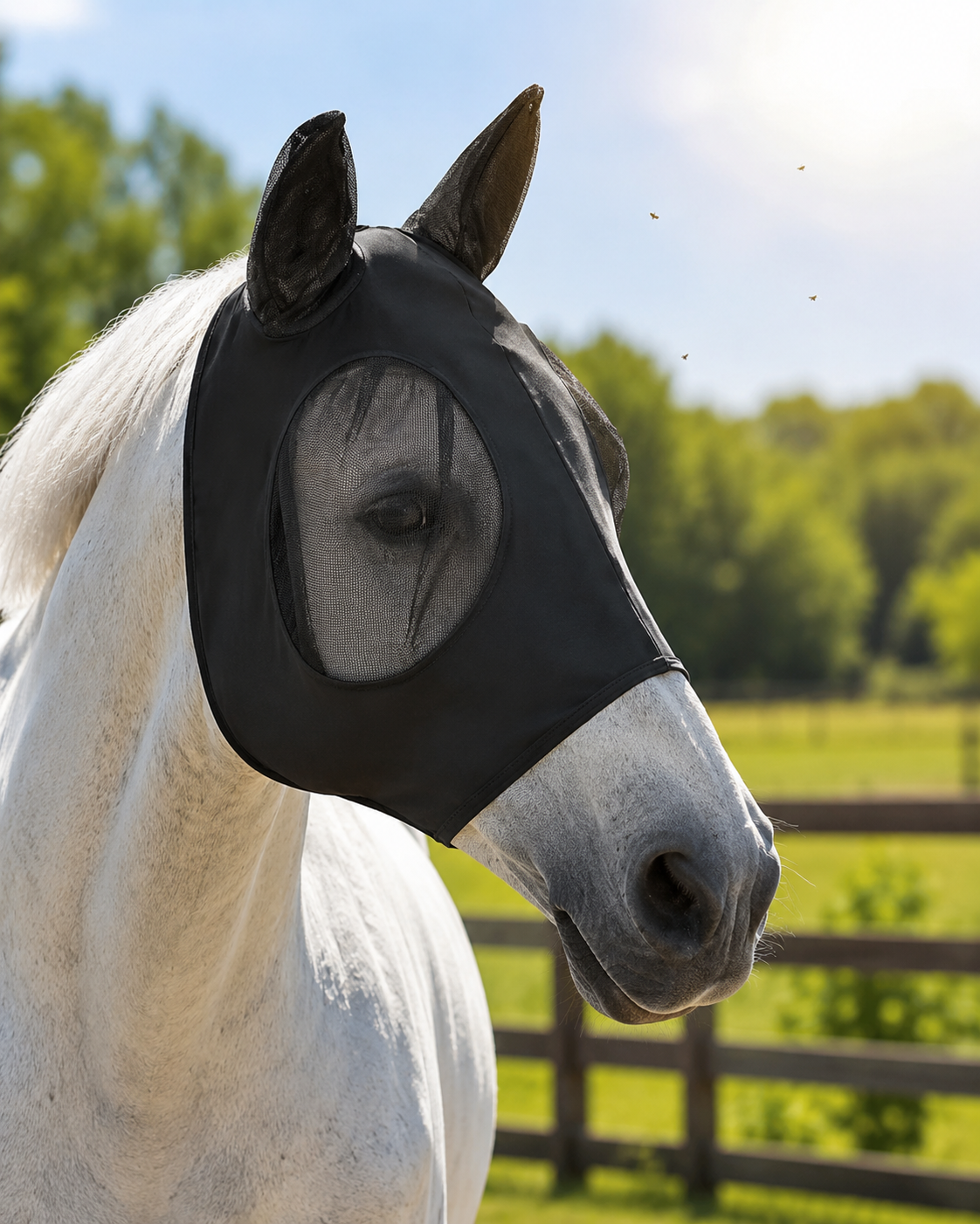 Quachton™ Breathable Fly Mask with UV Protection