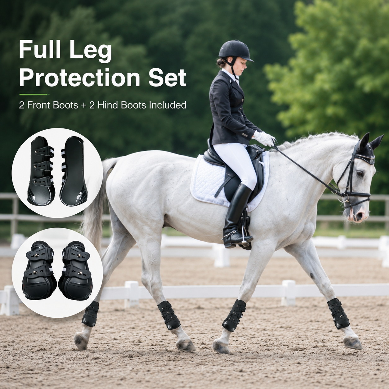 Quachton™ Tendon Protection Leg Boots (Set of 4)