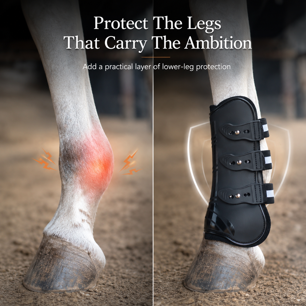 Quachton™ Tendon Protection Leg Boots (Set of 4)