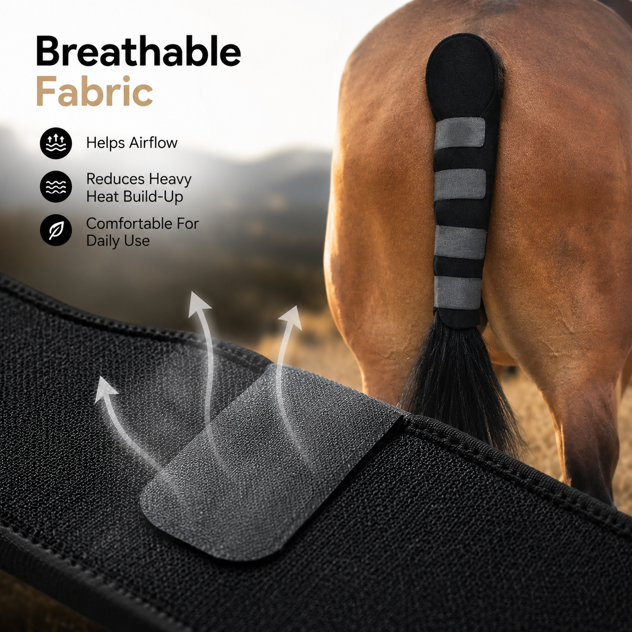 Quachton™ Protective Horse Tail Wrap
