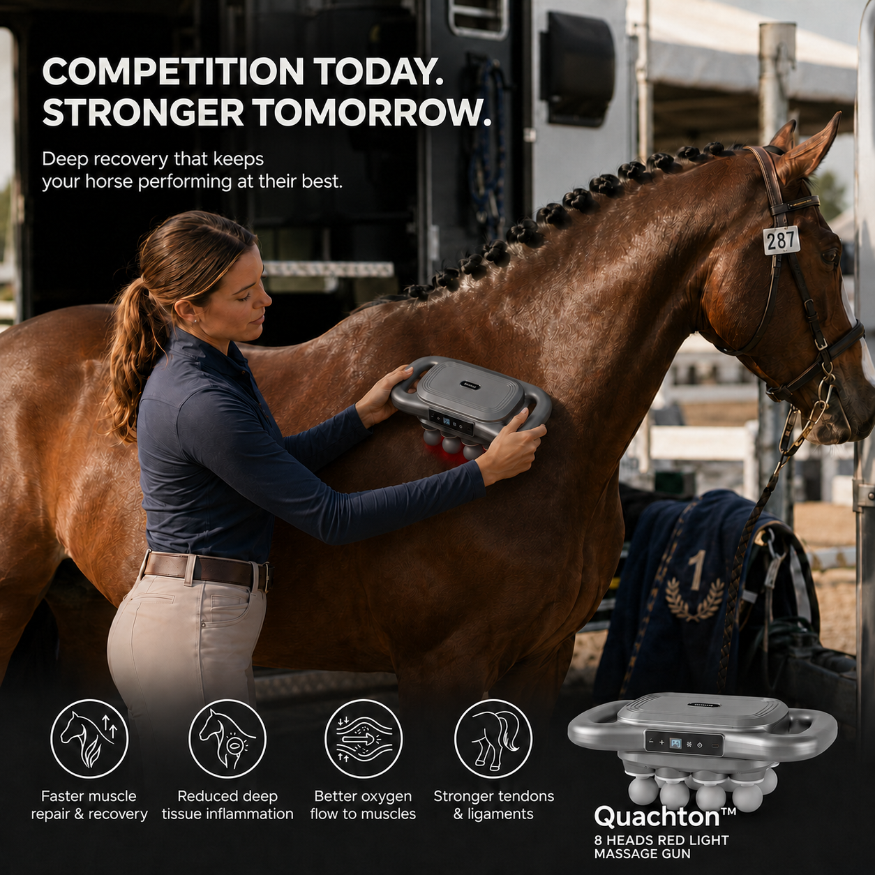 Quachton Restore™ Equine Recovery Massager