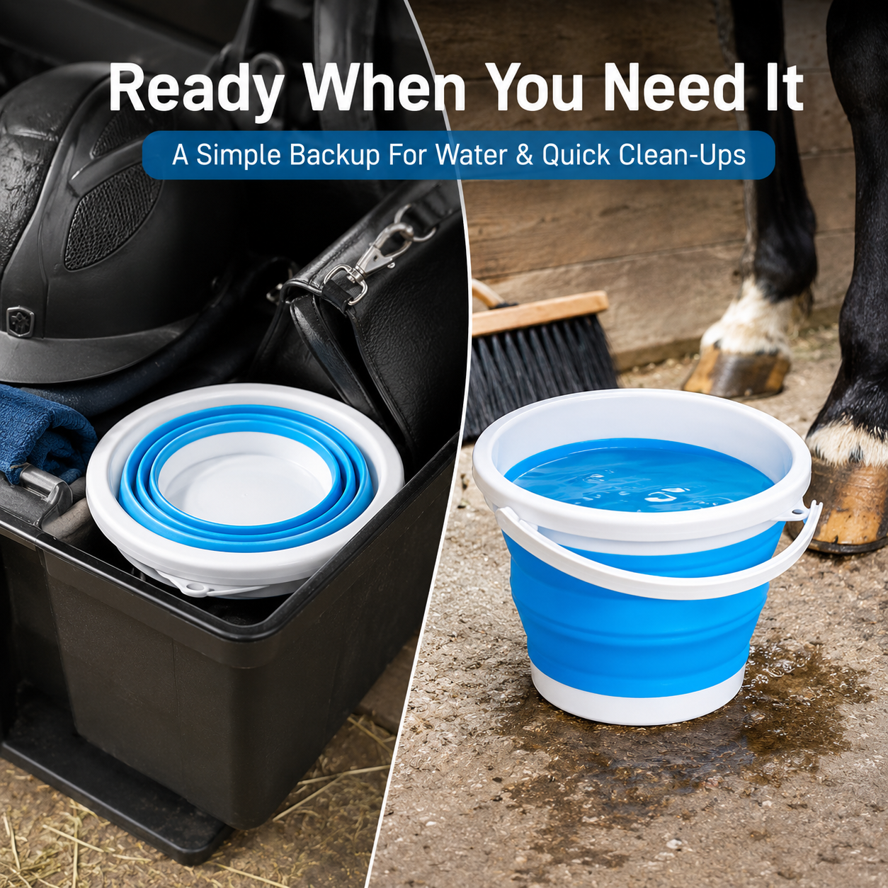 Quachton™ Collapsible 3L Water Bucket