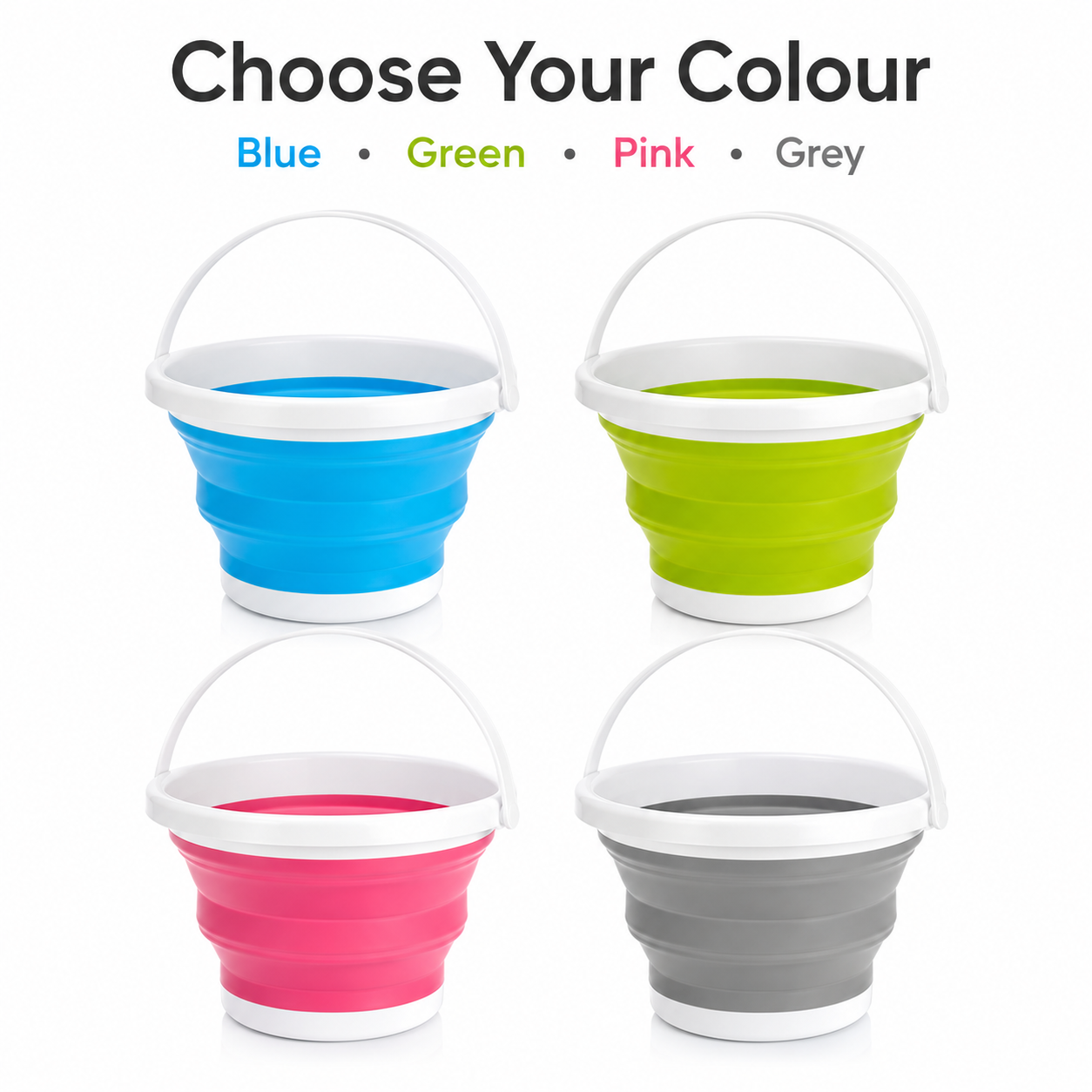 Quachton™ Collapsible 3L Water Bucket