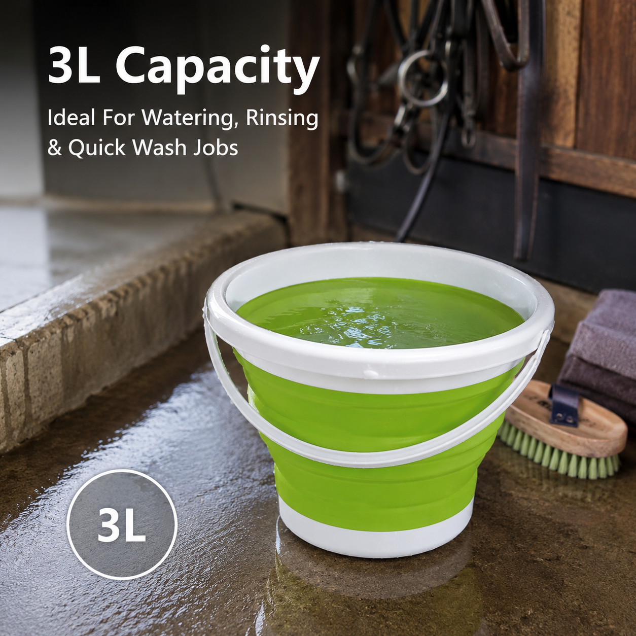 Quachton™ Collapsible 3L Water Bucket