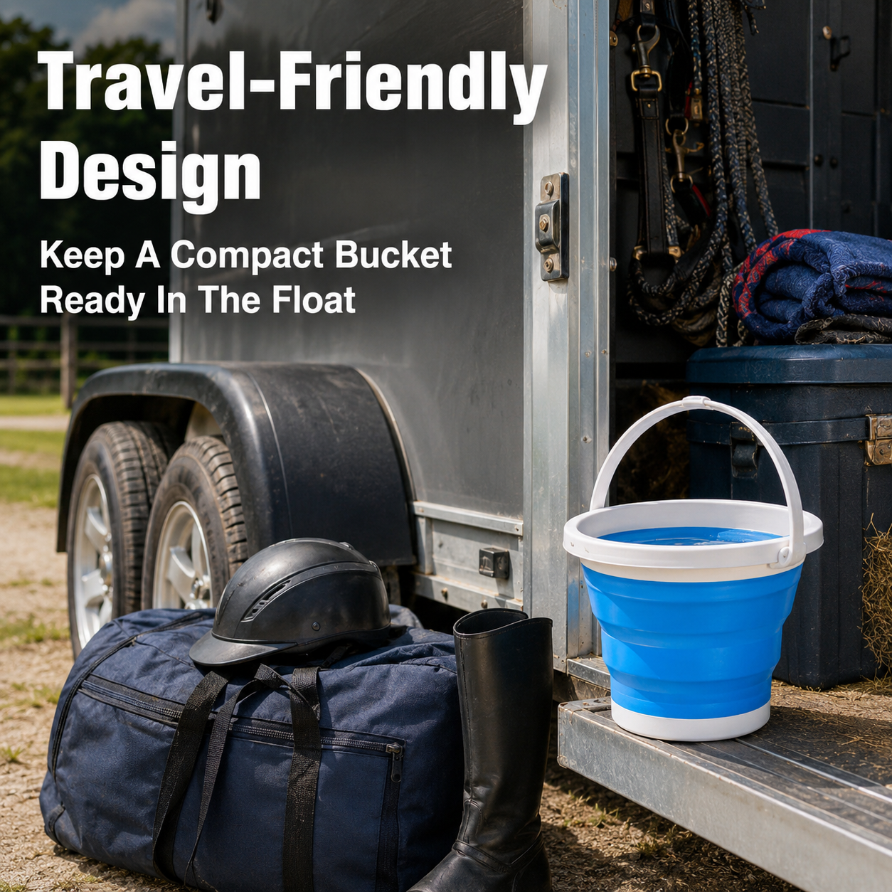 Quachton™ Collapsible 3L Water Bucket