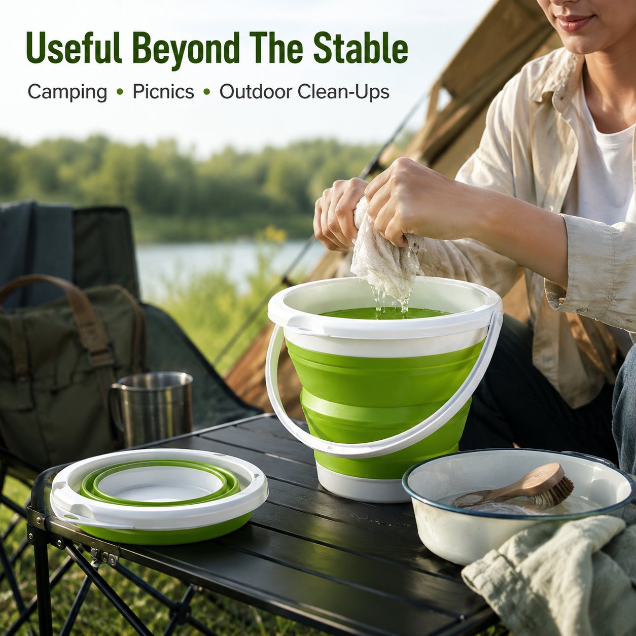 Quachton™ Collapsible 3L Water Bucket