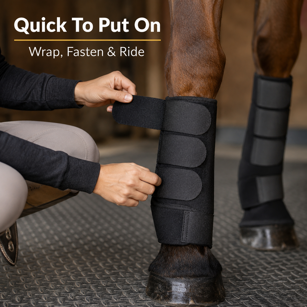 Quachton™ Anti-Collision Sport Leg Boots (Pair)
