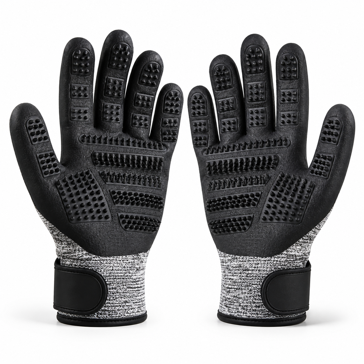 Quachton™ Horse Grooming & Deshedding Gloves (Pair)