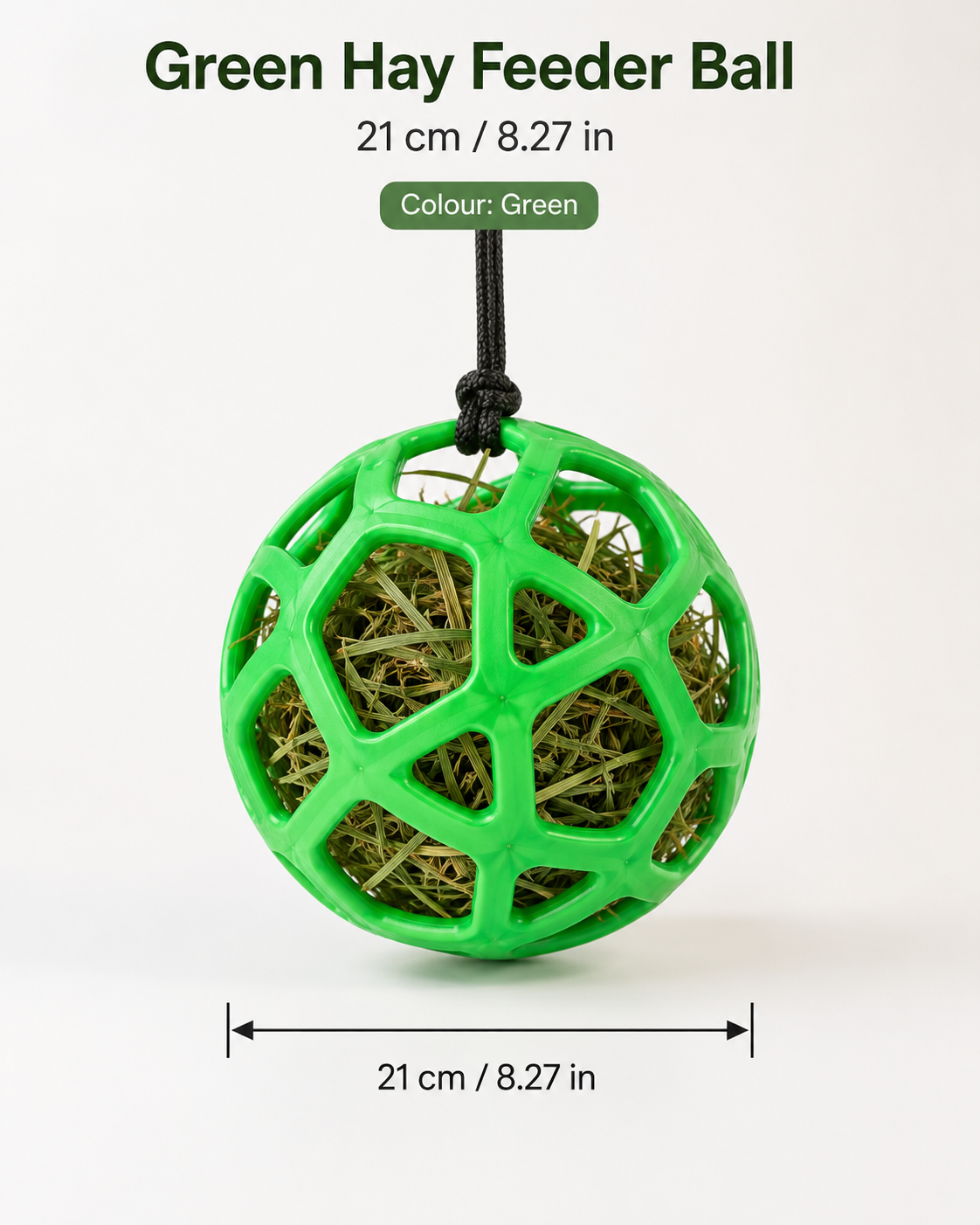 Quachton™ Hanging Hay Feeder Treat Ball