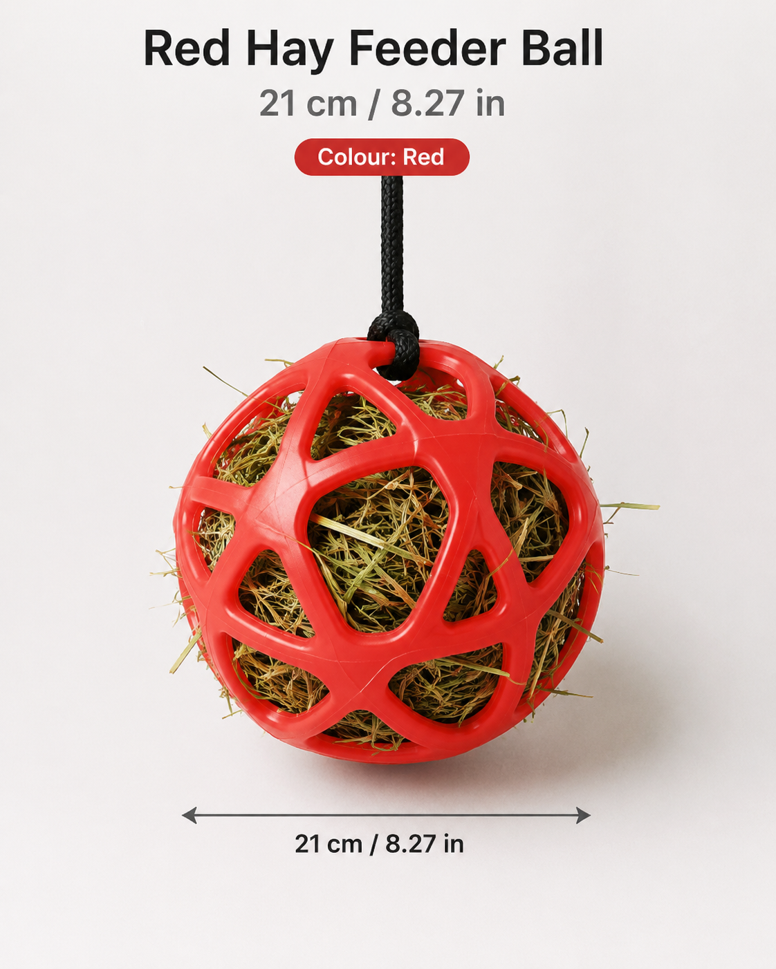 Quachton™ Hanging Hay Feeder Treat Ball